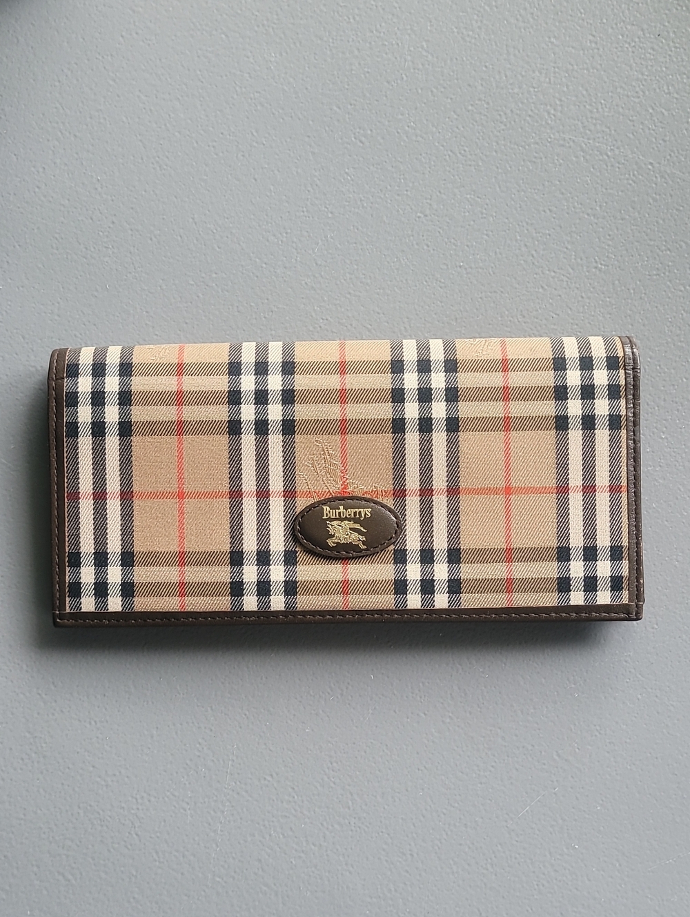 Vintage Burberry Nova Check Wallet
